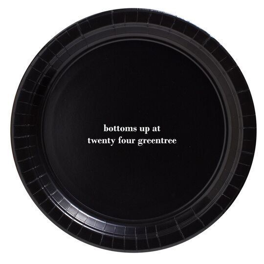 Your Statement Paper Plates